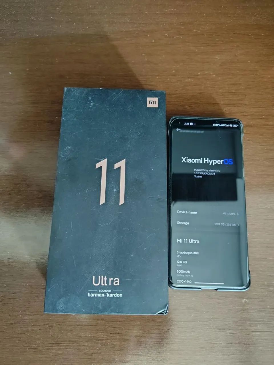 Xiaomi mi 11 ultra 256gb e 12g Ram(usado) - Foto 5