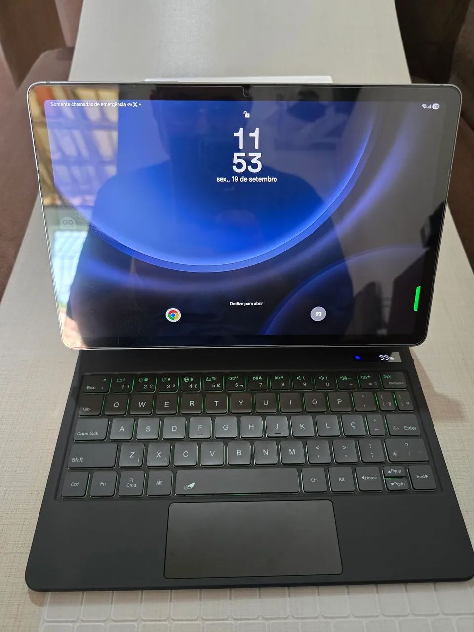 Capa Teclado Retro Iluminado - Foto 2