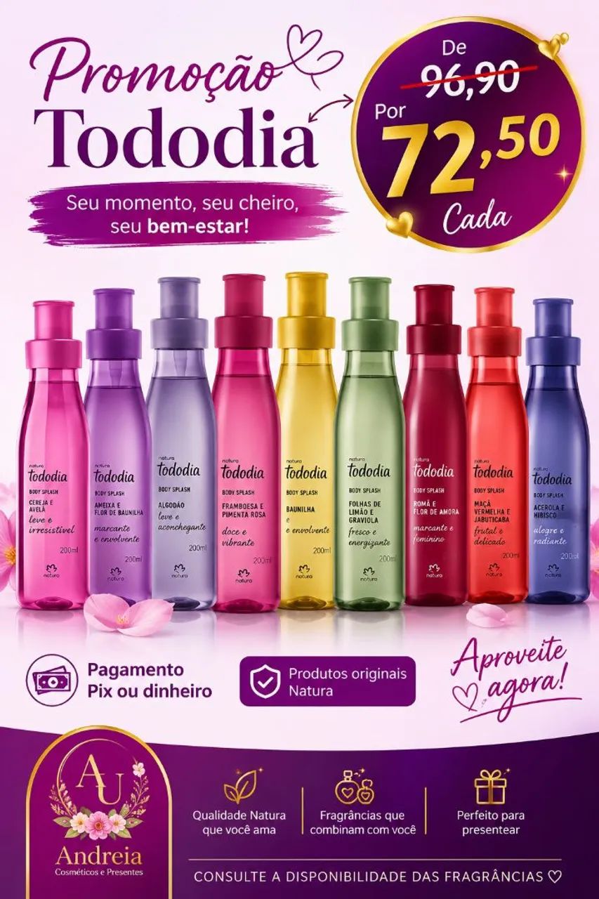 Pura todo dia hidratante corporal+ body splash - Foto 2