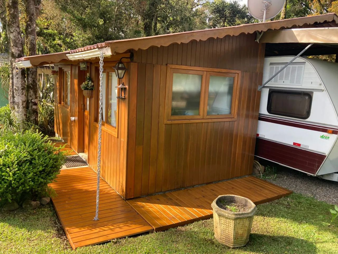 Trailer casa - camping gramado - Foto 2