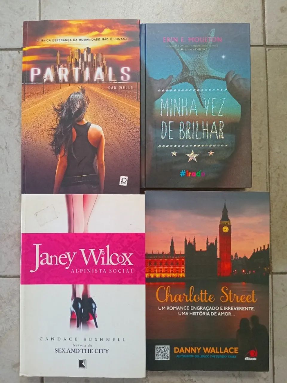 Lote 4 livros 