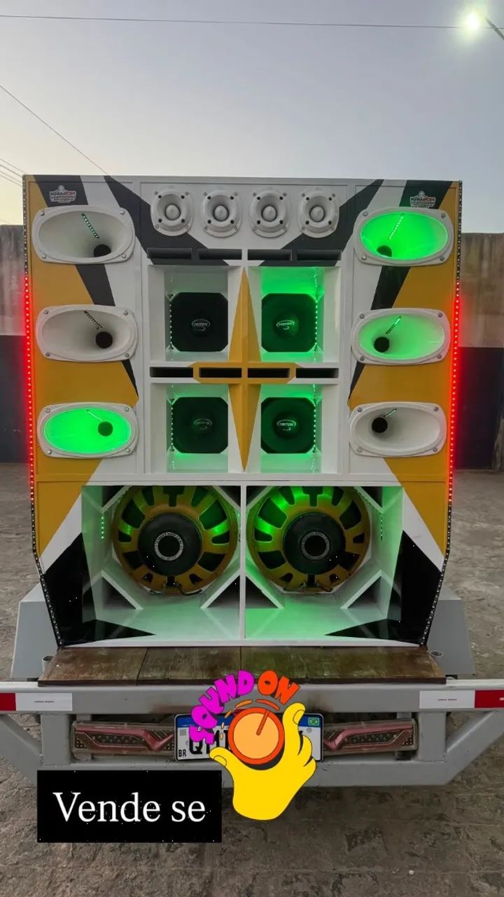 Vendo Paredão com gerador 