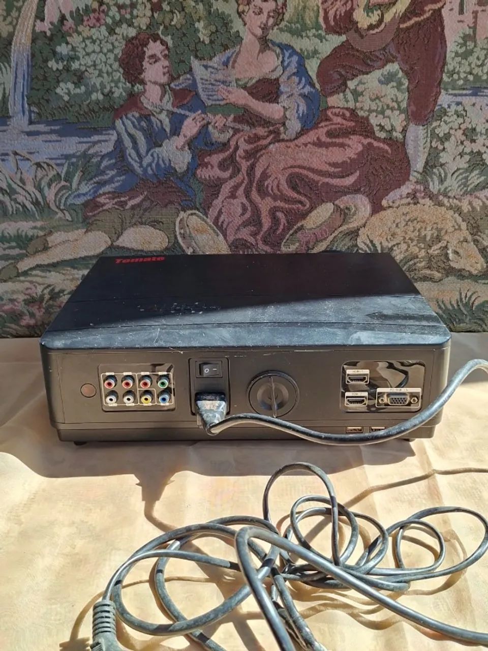 Projetor Tomate Home Cinema MPR-2002, sem teste  - Foto 4
