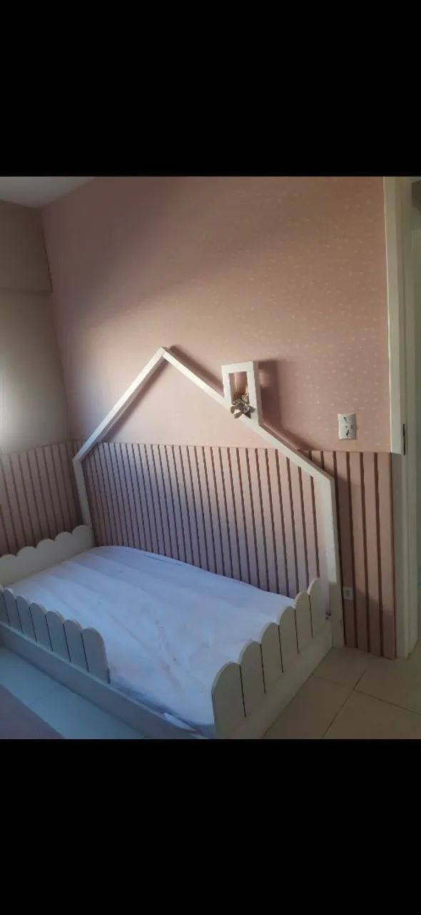 Cama montessoriana infantil com colchão  - Foto 2