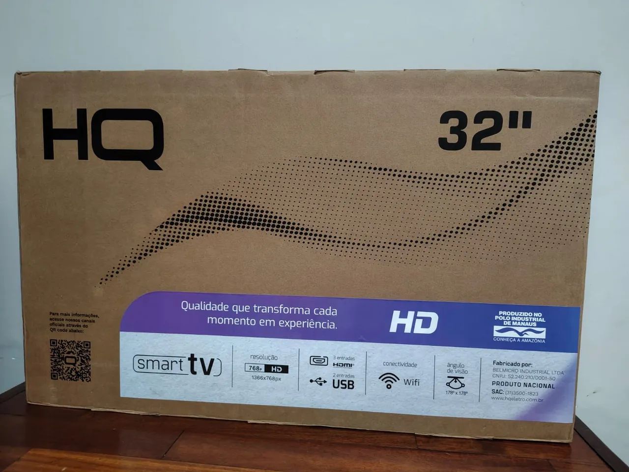 Smart TV 32p (HQ) NOVA LACRADA
