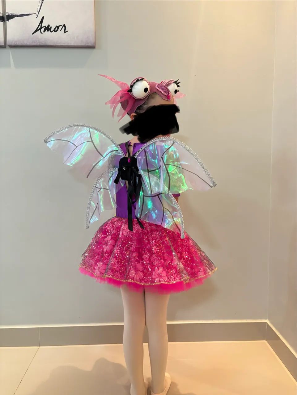 Fantasia libélula infantil 
