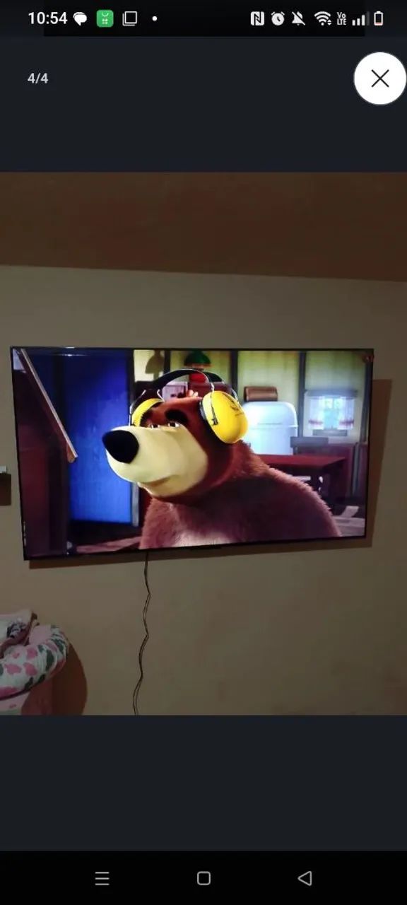 Tv led 65 polegadas nova 15 dias de uso - Foto 3