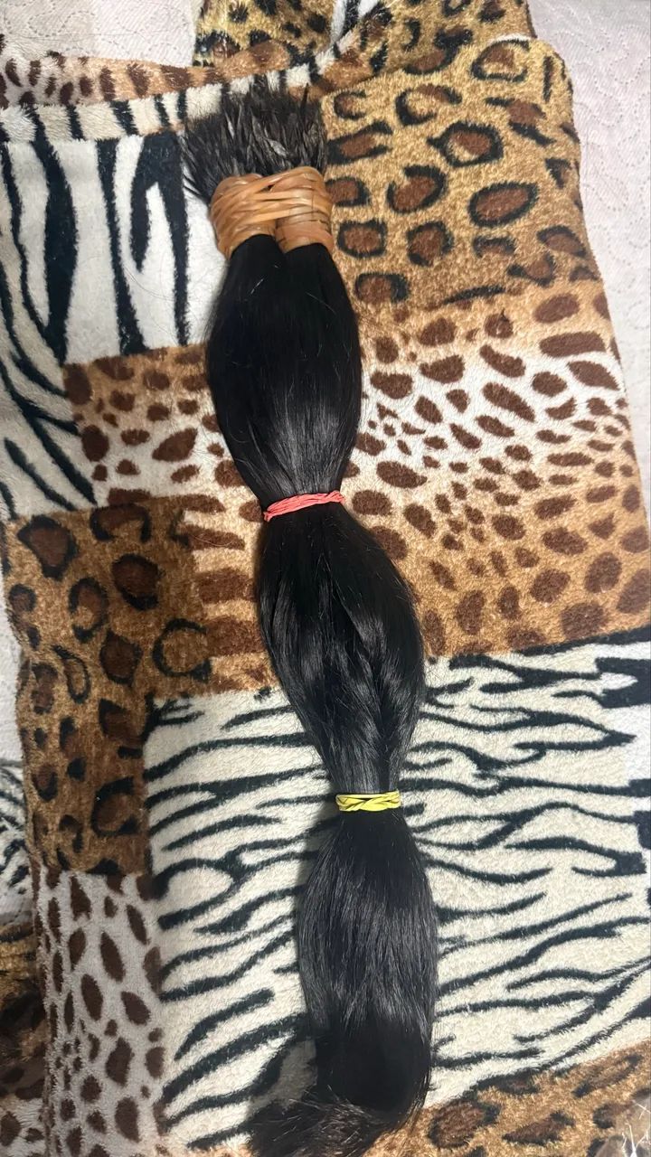 Cabelo vietnamita 286g com 50 a 55 cm - Foto 2