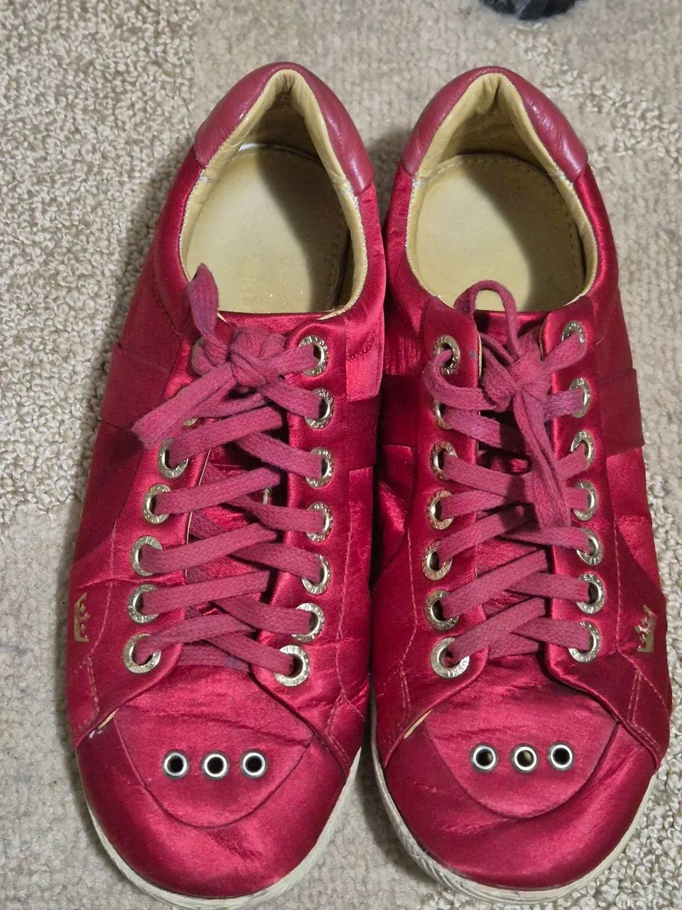 tênis osklen feminino vermelho 35 - Foto 2