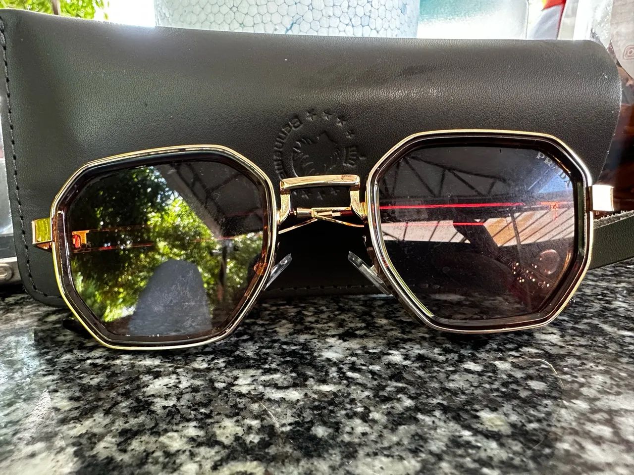 Óculos prada premium