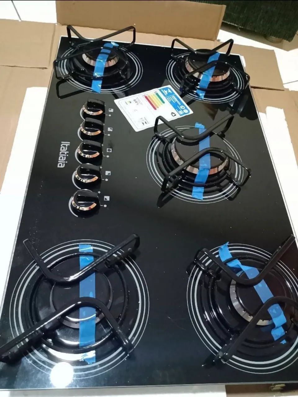 Fogão Cooktop na caixa. - Foto 2