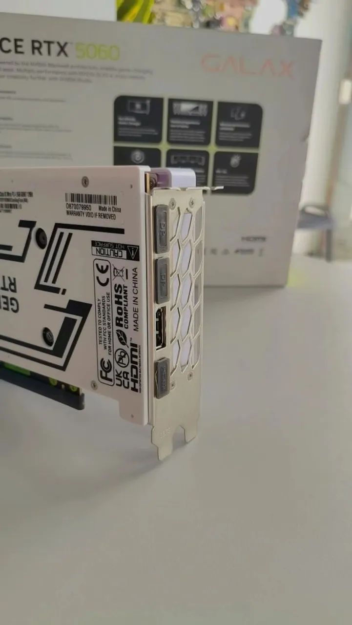 RTX 5060 8GB NOVA COM GARANTIA - Placas de Vídeo - Arvorezinha