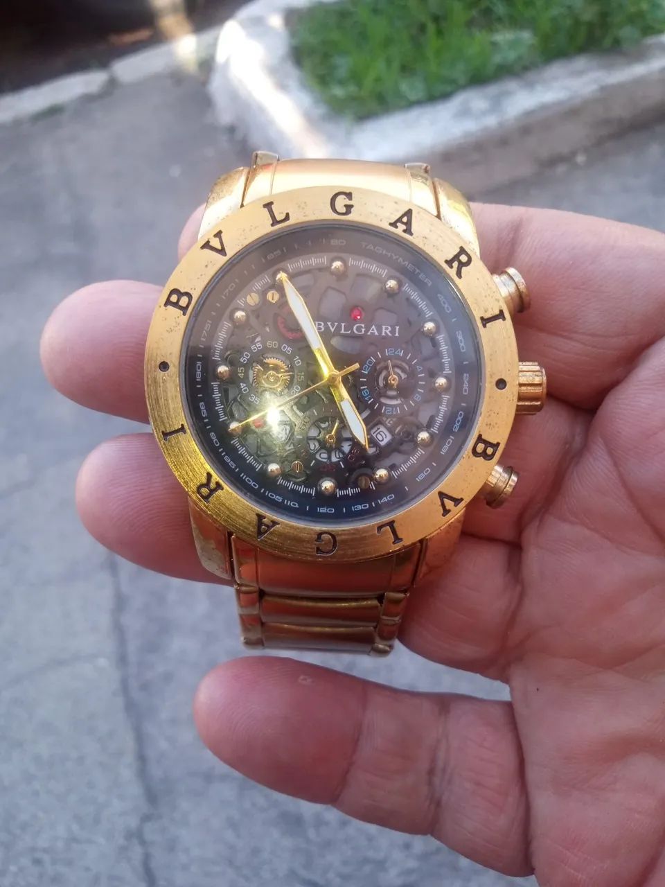 Relógio bvlgare 