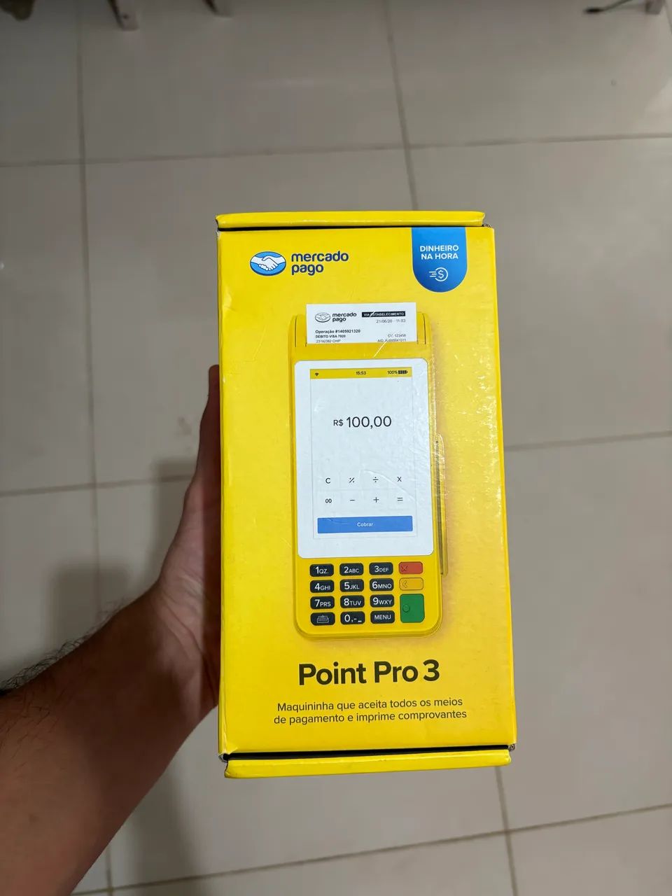 Maquininha Mercado Pago novas na caixa  - Foto 5