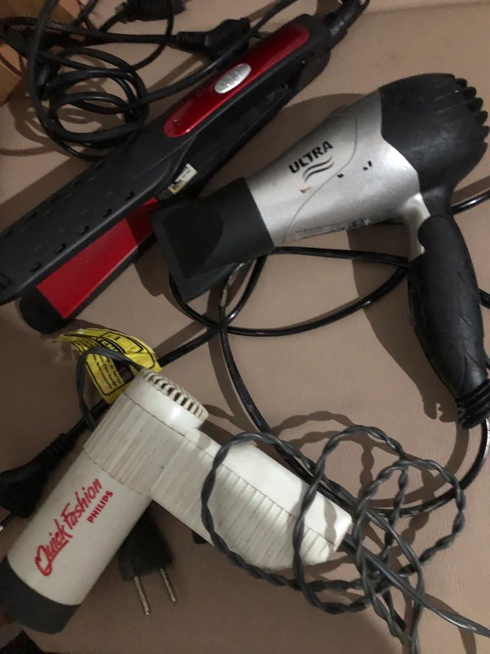 Hair Dryer and Flat Iron