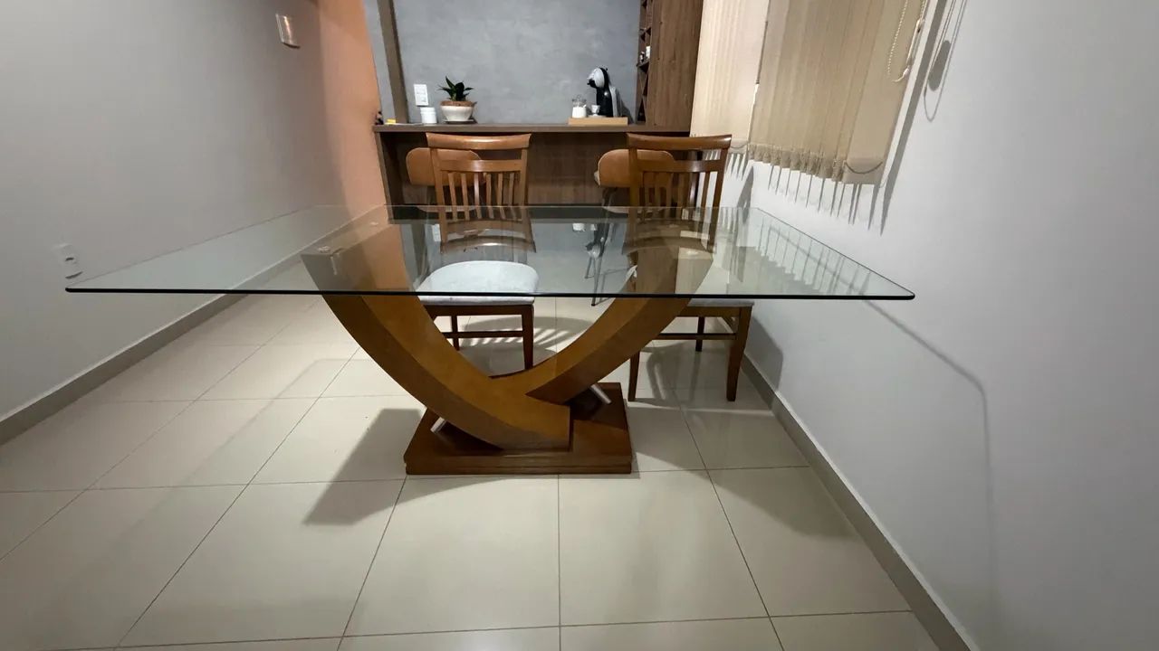 Mesa de jantar com 4 cadeiras  - Foto 2
