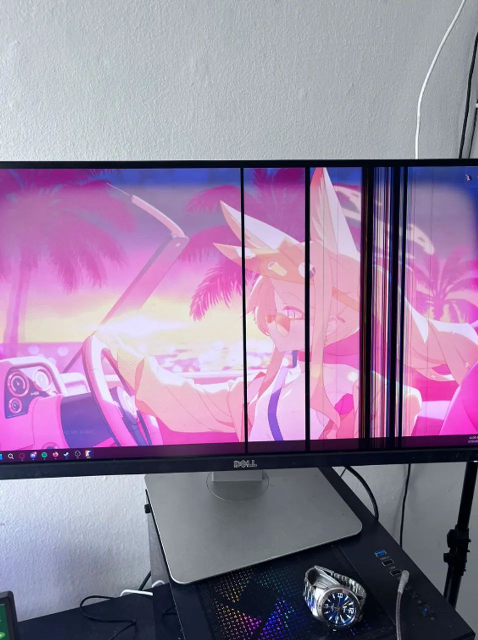 Monitor 1440p DELL (COM DEFEITO) + CABO HDMI - Foto 2