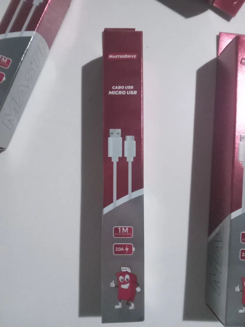 Cabo Branco micro USB v8 1 metro - Foto 4