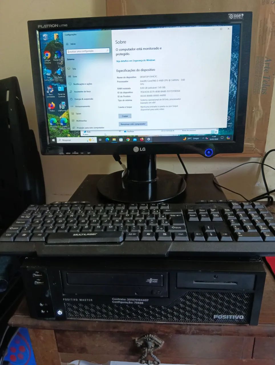 Computador completo  pegar usar b - Foto 4