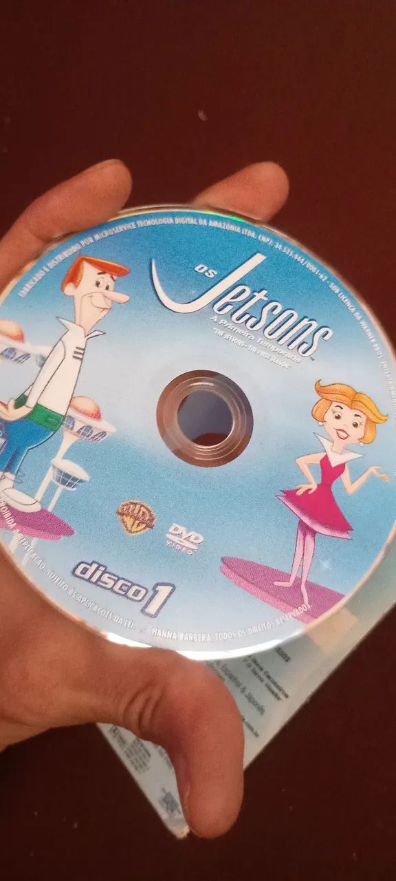 Dvd promocional da Warner Os Jetson disco 1  - Foto 3