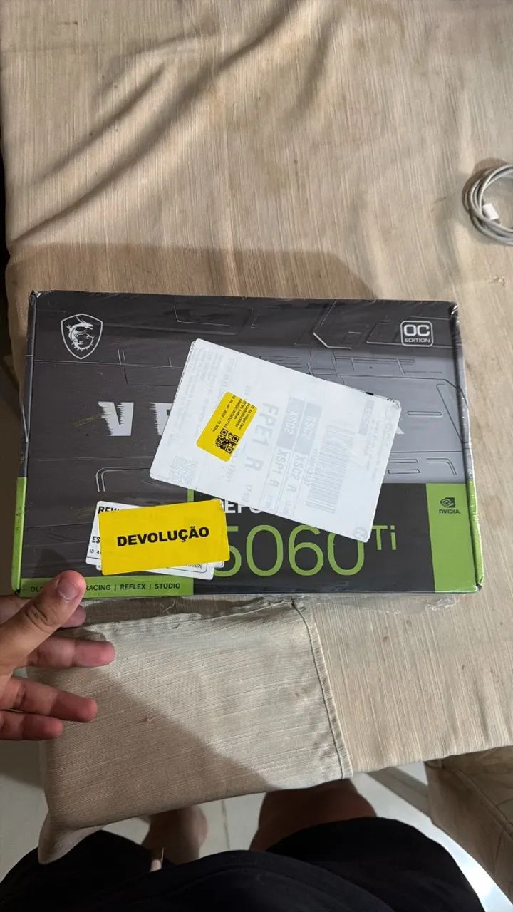 Placa de vídeo RTX 5060 TI