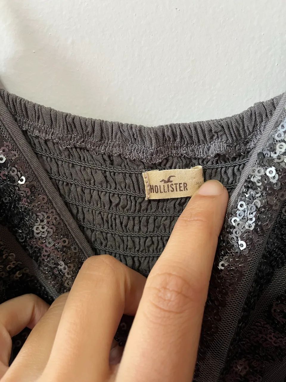 Vestido Cinza Hollister - Foto 4