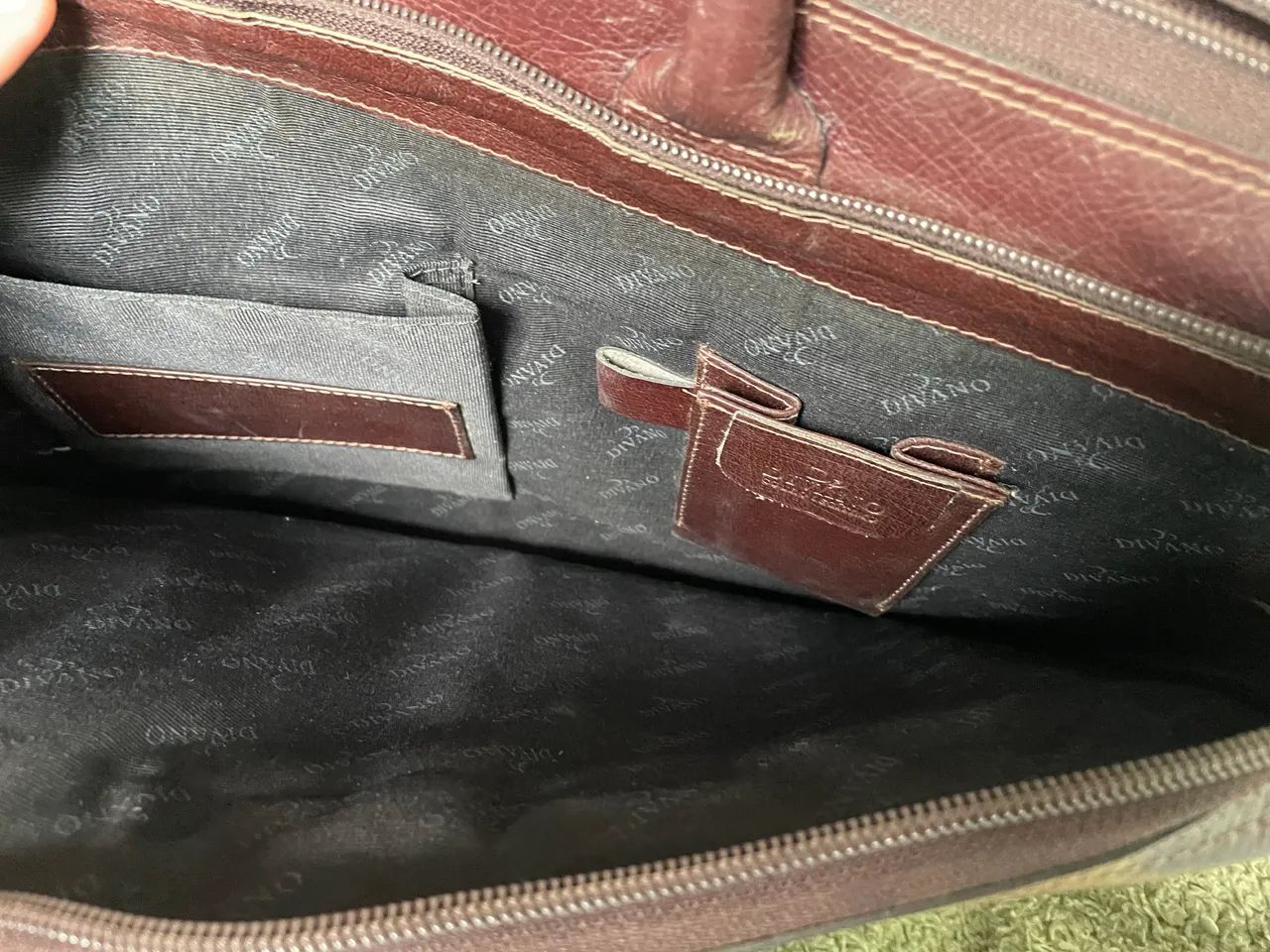 Bolsa Masculina Vintage Couro - Foto 2