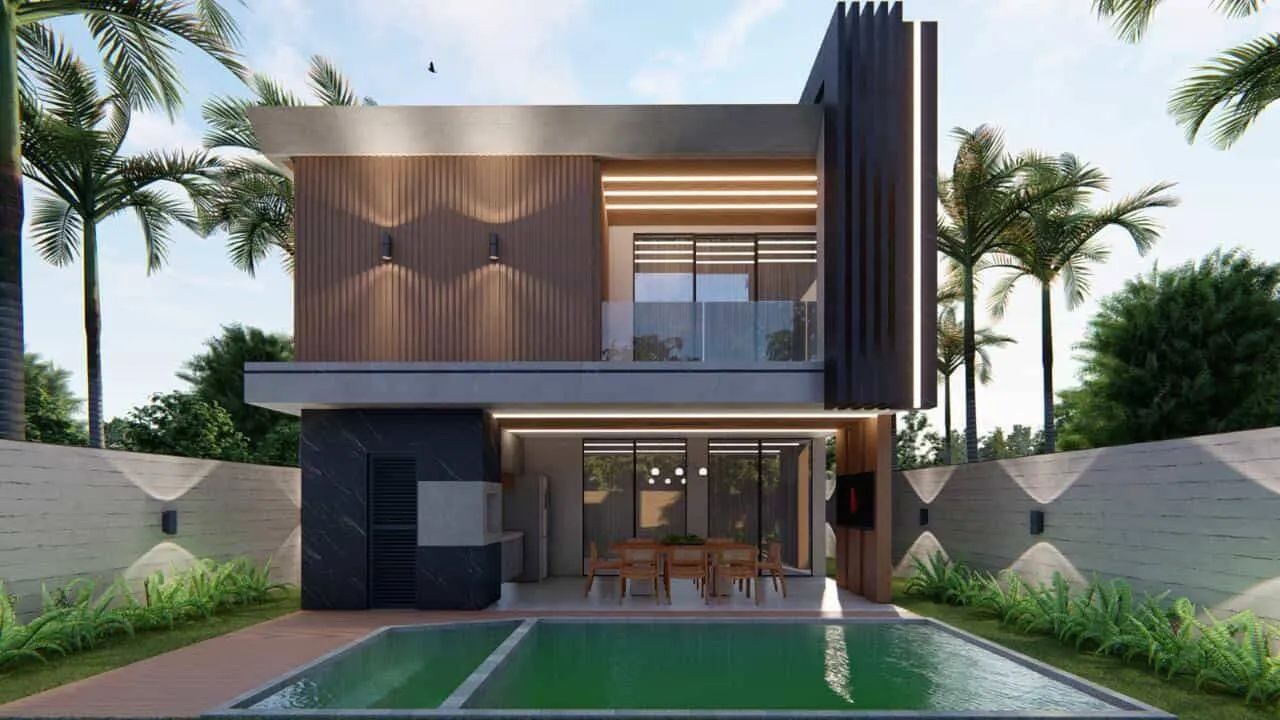 CASA DUPLEX LINDA E MODERNA CIDADE ALPHA REF: 4453 - Foto 4