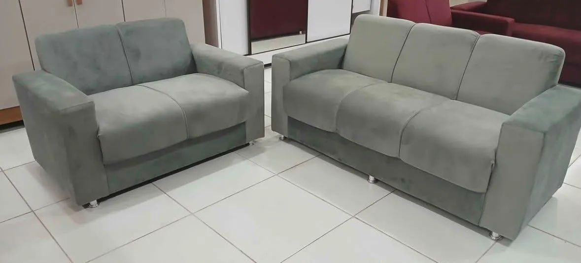 Sofá 2 e 3 lugares novo promoção 
