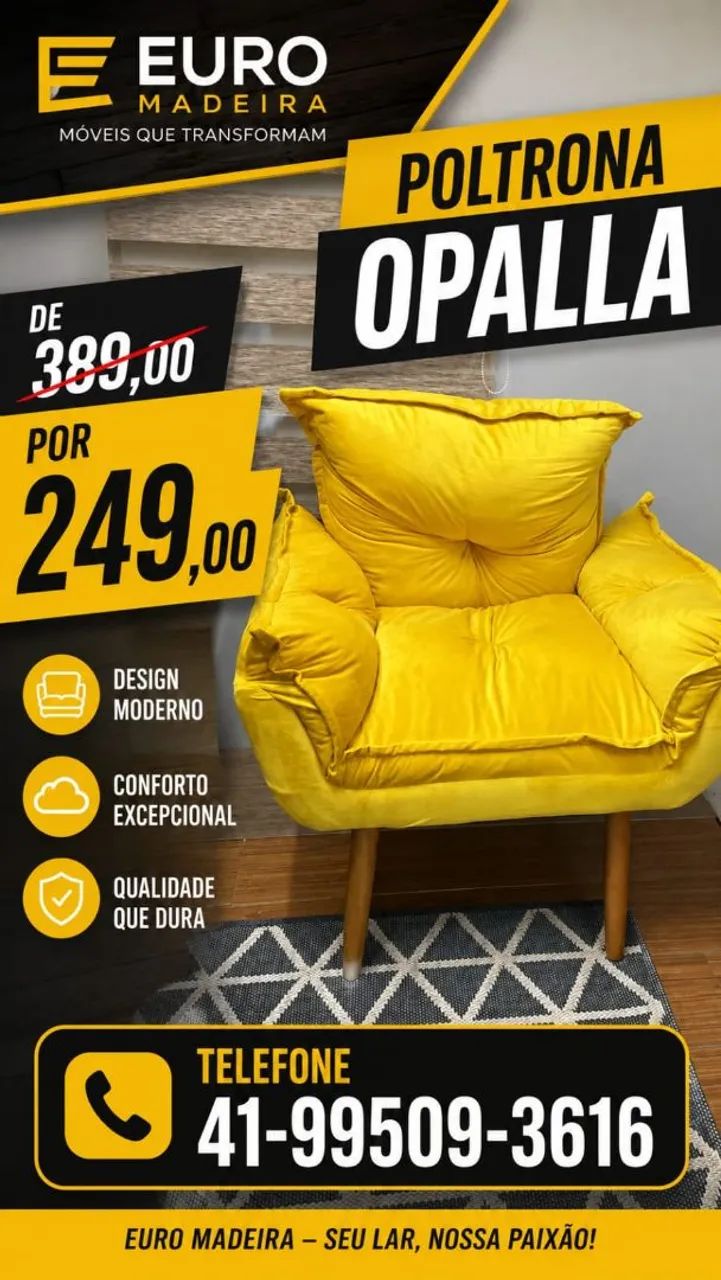 Poltrona Opalla - Novo
