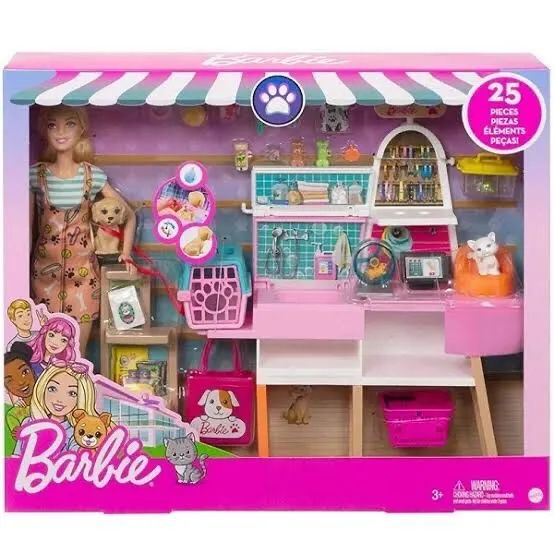 Barbie espaço pet playset boneca com acessórios  - Foto 2