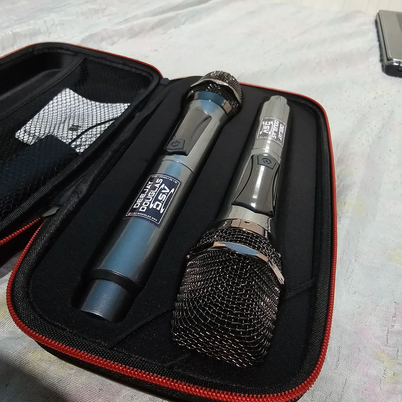MICROFONE SEM FIO PARA FESTAS, KARAOKE KIT COMPLETO - Foto 3