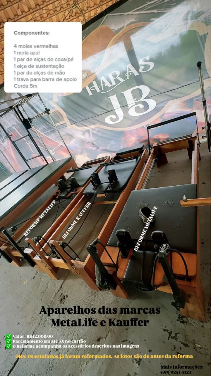 Pilates - Tenho o total de 3 kits disponíveis para venda ou aparelhos separados - Foto 4