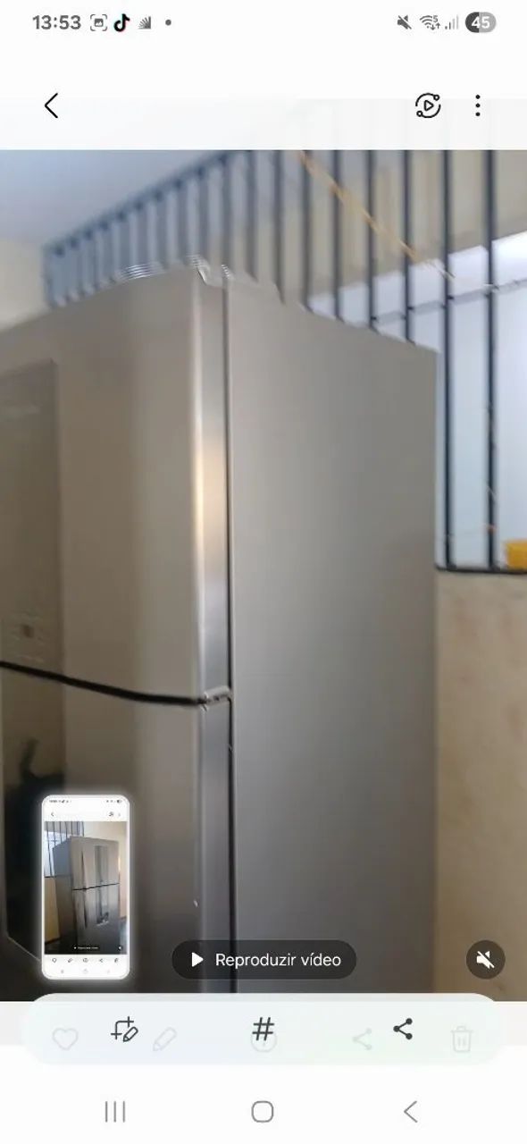 Vendo geladeira com defeito - Foto 4