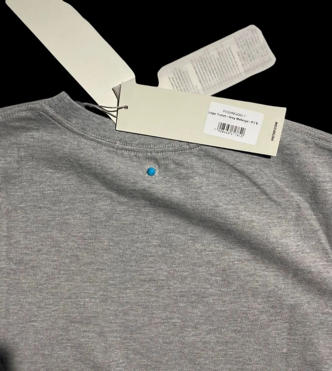 Camiseta piet logo grey  - Foto 2