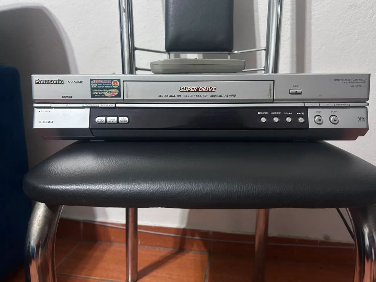 Videocassete 5 cabeças + combo de fitas VHS  - Foto 3