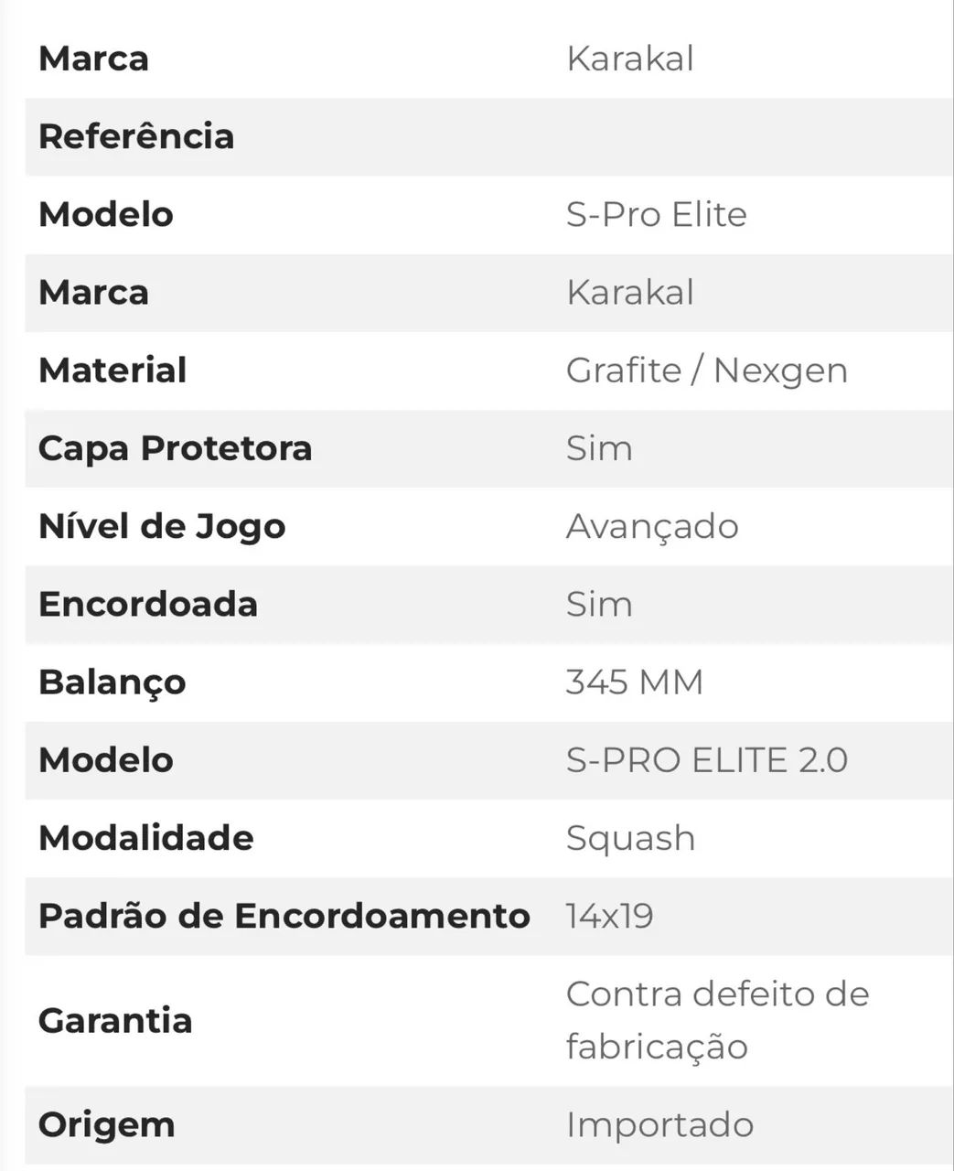 Raquete Squash  - Foto 4