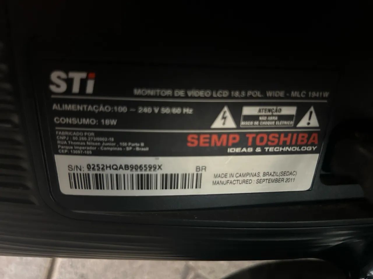 Monitor STI
