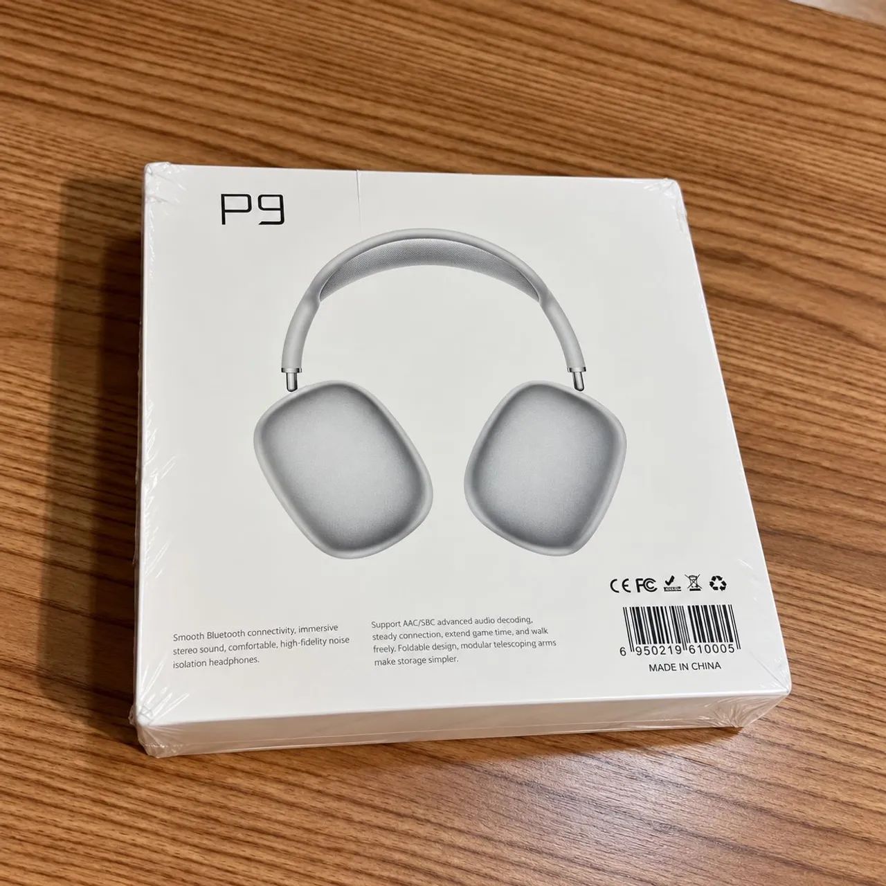 Fone Bluetooth P9 Sem Fio -Excelente E NOVO - Foto 3
