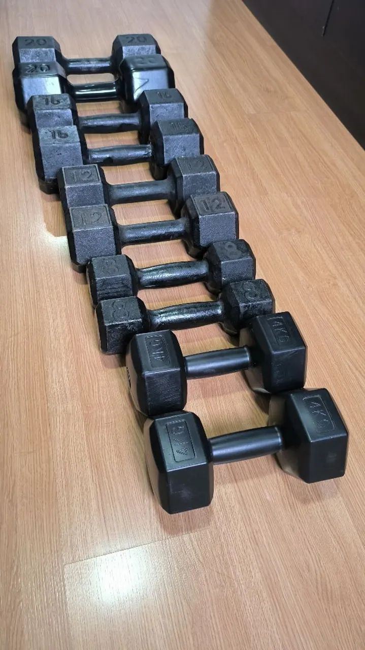 Kit Halteres 4-8-12-16-20 kg - Foto 2