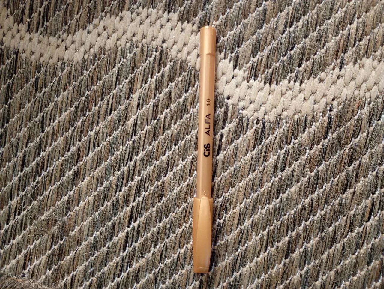 Caneta Cis dourada e prata  - Foto 2