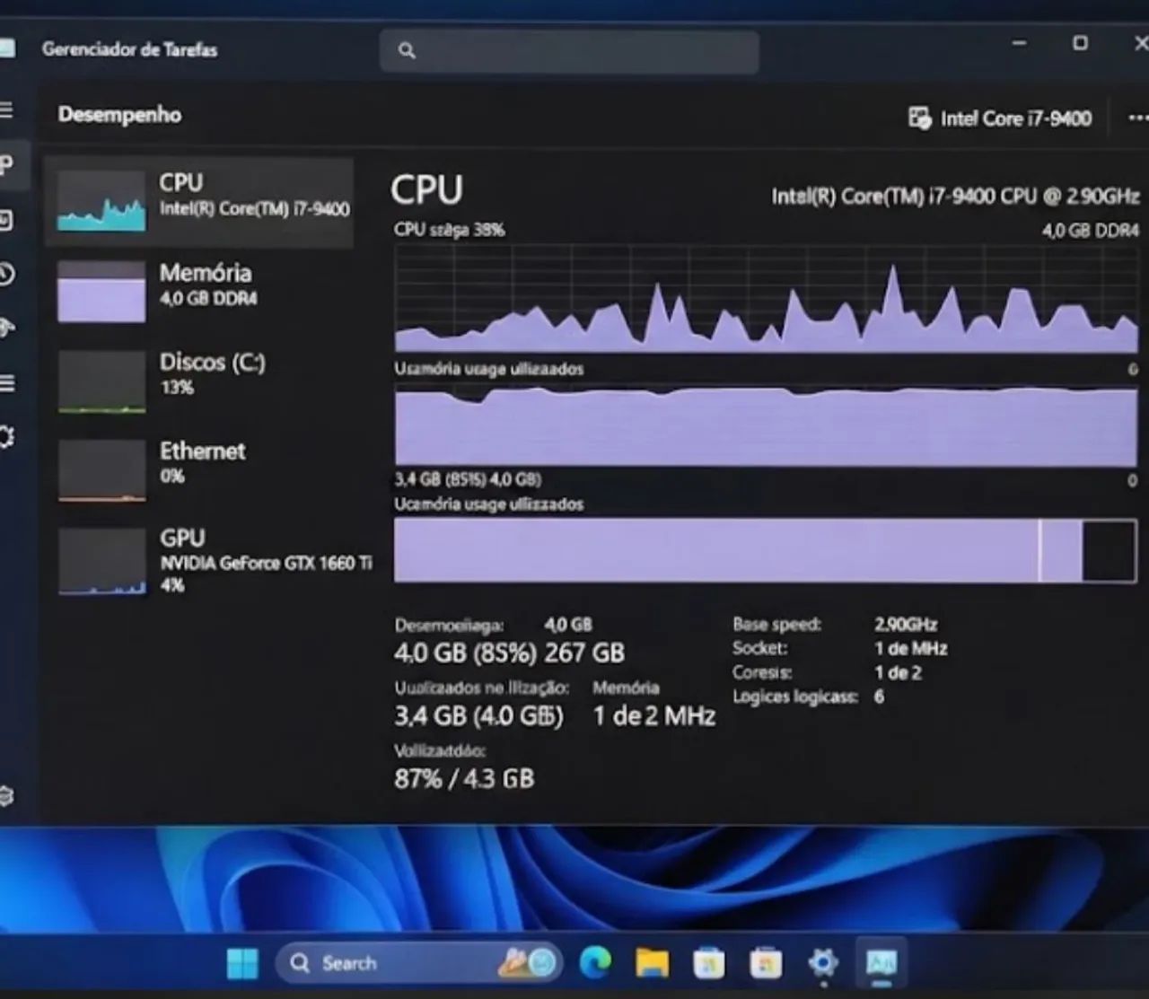 Intel Core i7 Geração 9 