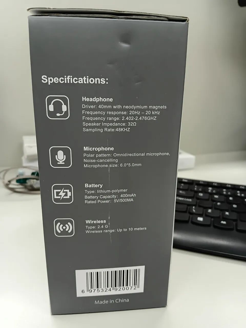 Fones de Ouvidos tri-mode SmailWolf L80 - Foto 3