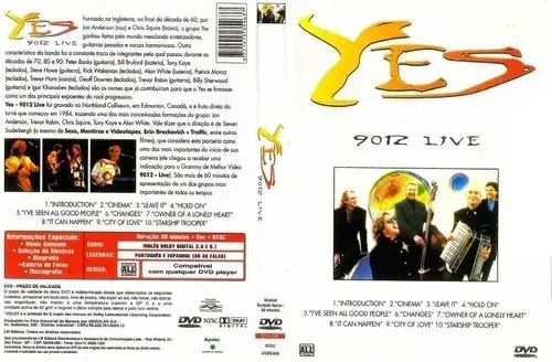 Dvd Yes 9012 Live