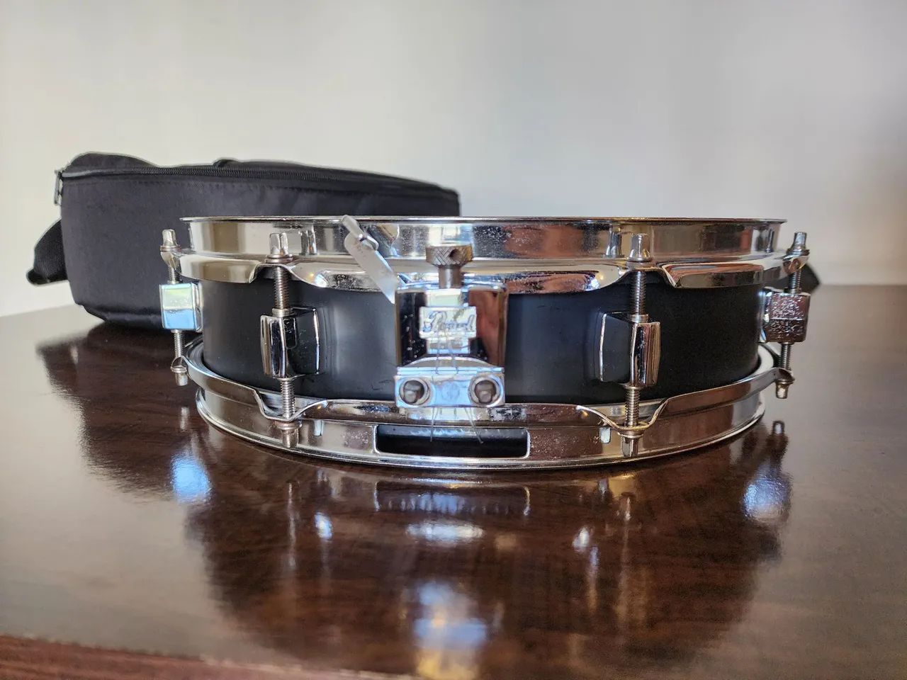 Caixa Pearl Steel Shell Piccolo 13x3 com bag - Instrumentos