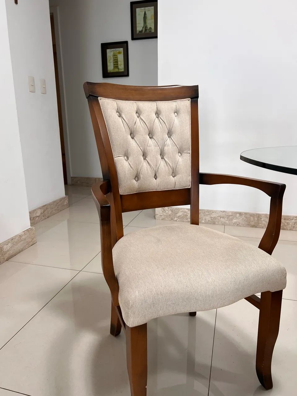 Jogo mesa com 6 cadeiras  - Foto 2