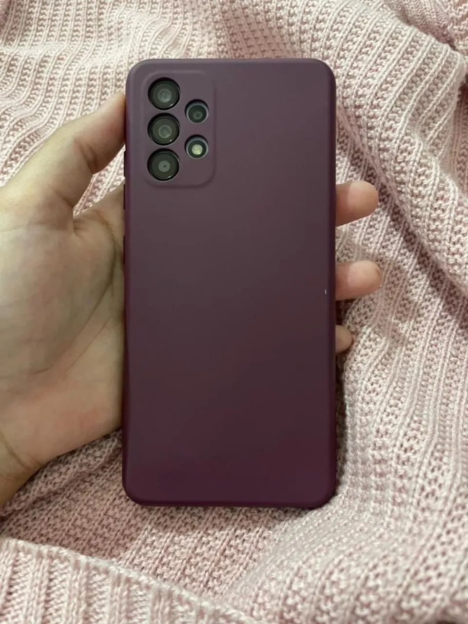 Celular A32 lilás 
