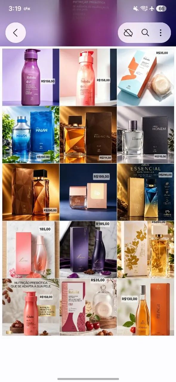 Produtos natura