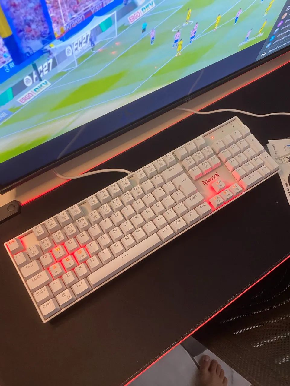 Mouse Pad Gamer TechTrends 80cmx30cm