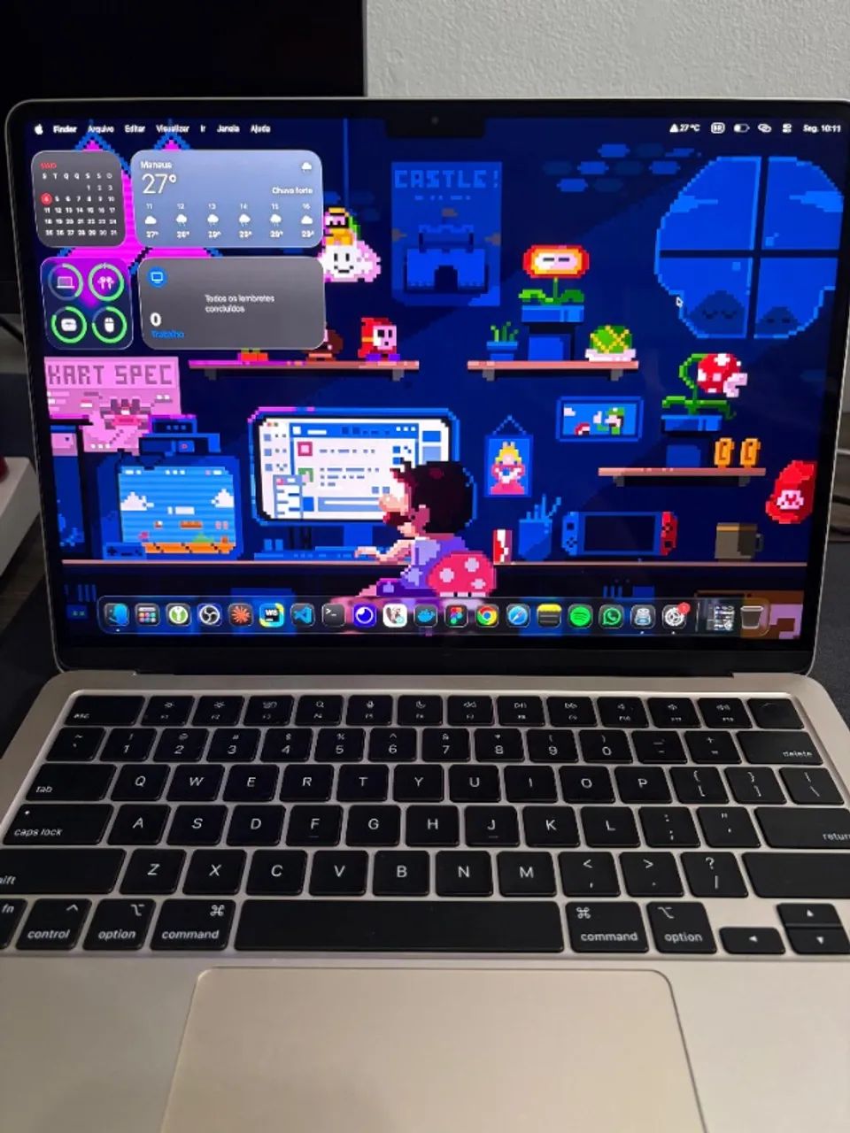 MacBook Air M2 Starlight - 8GB RAM / 256GB SSD - Apple M2